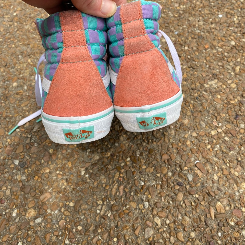 Vans off the wall high tops. Women’s 6.5 men’s 5 - Picture 6 of 6